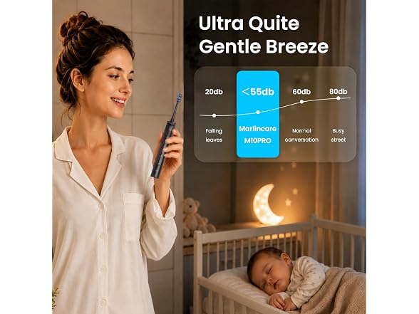 Marlincare Electric Toothbrush Sonic
