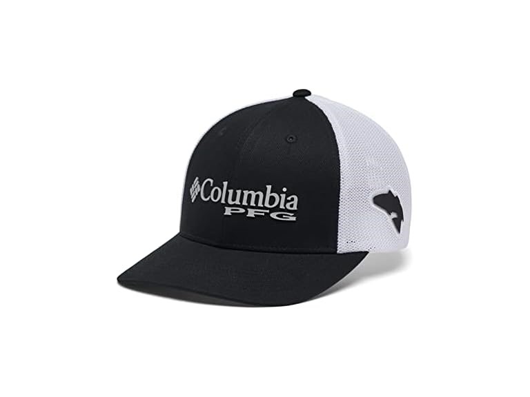 Columbia Womens PFG Mesh Ball Cap, Black, Small-Medium US