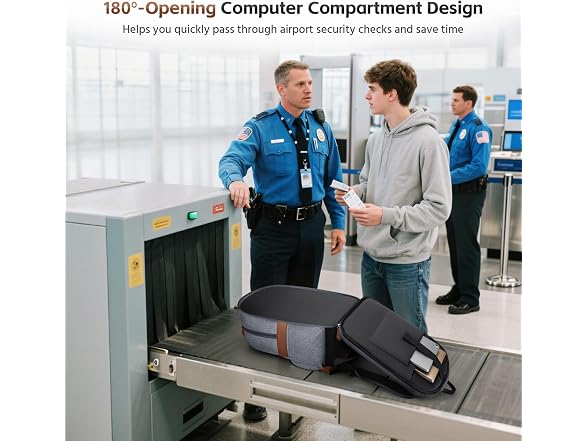 RealCool 15.6-17.3" Laptop Backpack, 31L Water Resistant Travel Bag