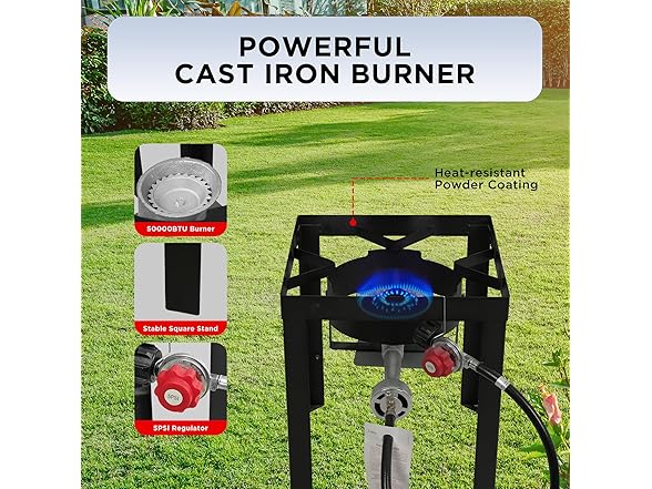 Red Mountain Valley Propane Turkey Deep Fryer Set