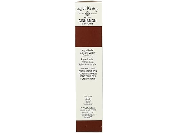 Watkins Pure Cinnamon Extract, 59 ML