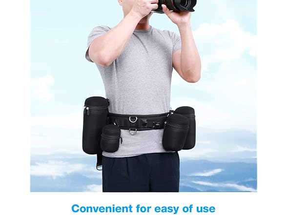 Powerextra 4x Zipper Lens Case Lens