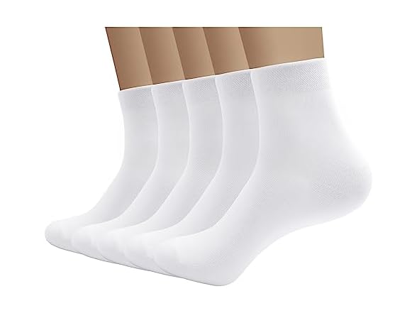 SERISIMPLE W0262 Men's Quarter Thin Ankle High Socks