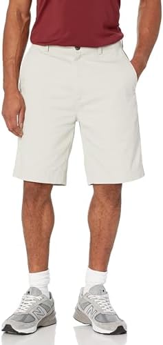 Amazon Essentials Men's Classic-Fit 9" Chino Short, Grey, 30