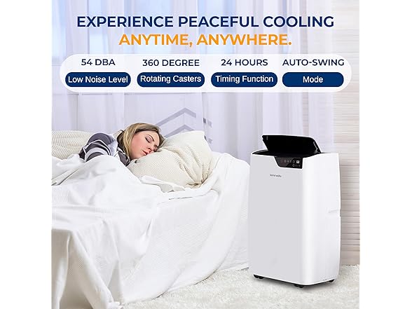 SereneLife 12000 BTU Portable Air Conditioner