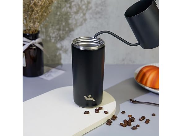 Konokyo 12oz Travel Coffee Mug with Lid