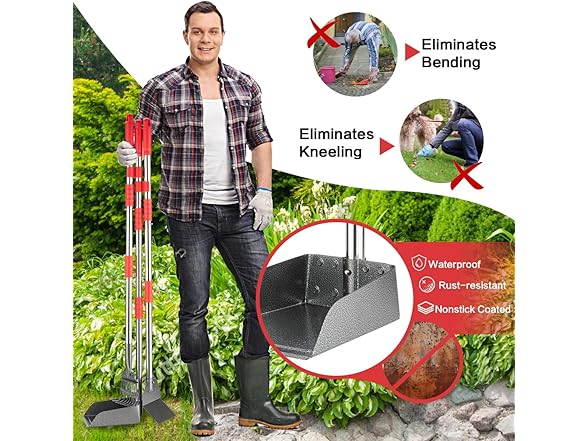 FUSBUNTY Dog Pooper Scooper