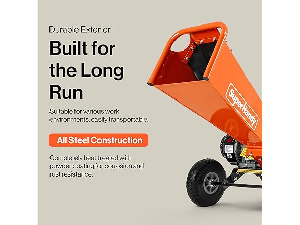 SuperHandy Chipper Shredder Mulcher