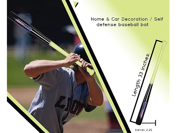 33 Inch Self Defense Baseball Bat