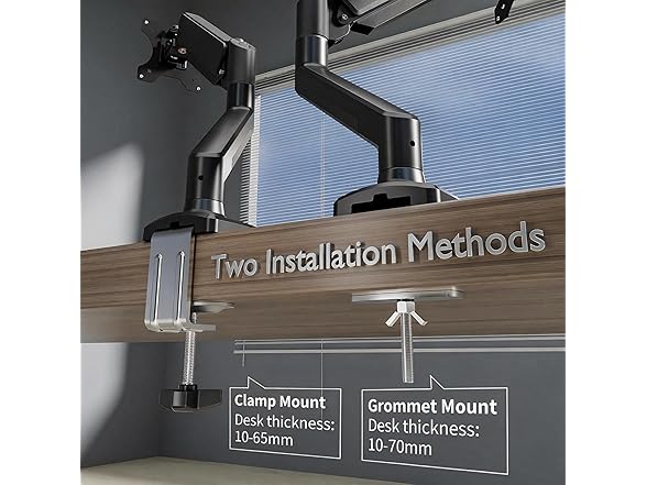 C-MOUNTS Single Monitor Arm Desk Mount