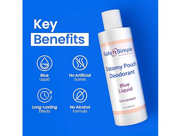 Safe n' Simple Ostomy Deodorant, 8oz