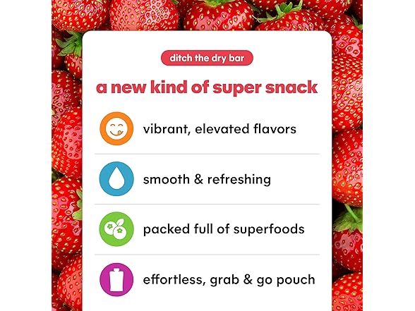 Noka Strawberry Smoothies 12pk