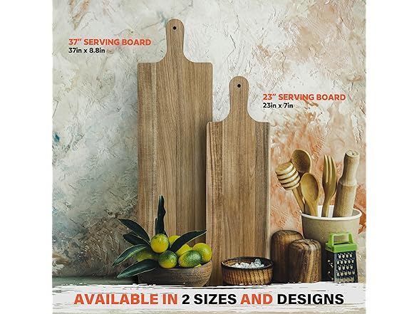 HOMESTEAD 23" Acacia Charcuterie Board