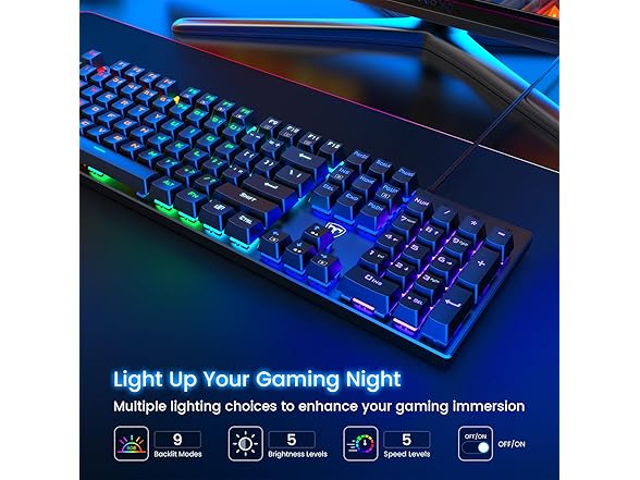 RisoPhy Mechanical Gaming Keyboard