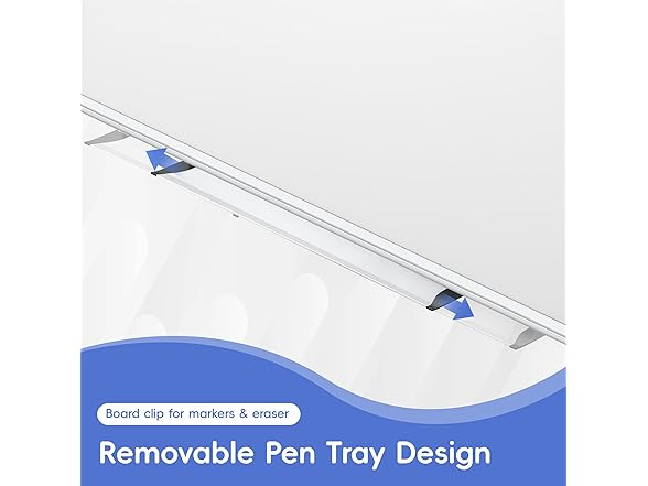 VUSIGN Magnetic Dry Erase White Board for Wall 24"×18"