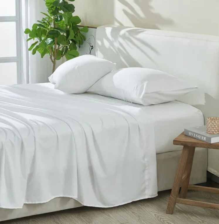 Pre-Washed Microfiber Ultra-Soft Solid Bed Sheet Set - Gallery 10