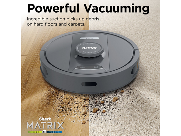 SHARK RV2402WS_S&D IQ 2-in-1 Robot Vac & Mop