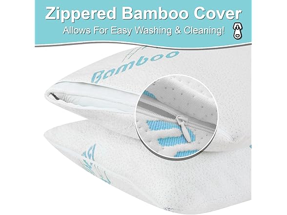 Kova Harper Cooling King Rayon of Bamboo Pillow