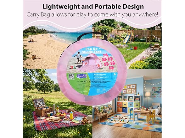 Peppa Pig Canopy Pop Up Tent for Kids