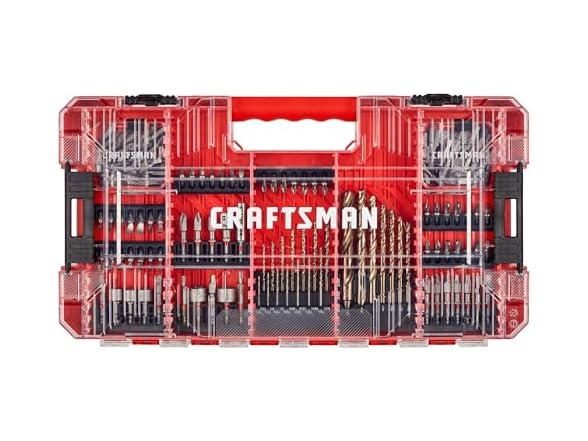 CRAFTSMAN 140-piece impact drill/driver bit set