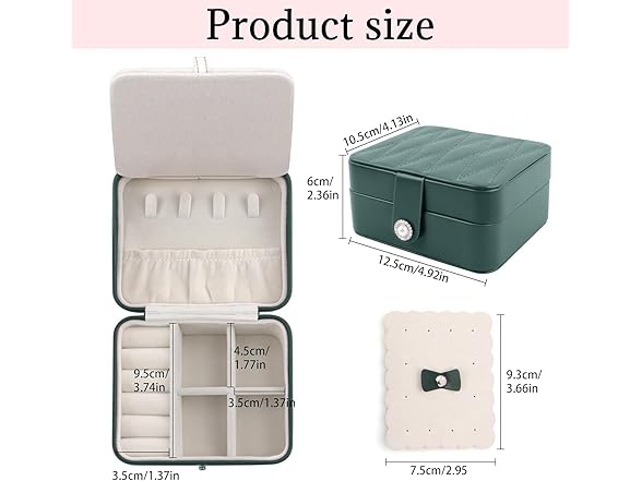 Meifannao Travel Jewelry Case