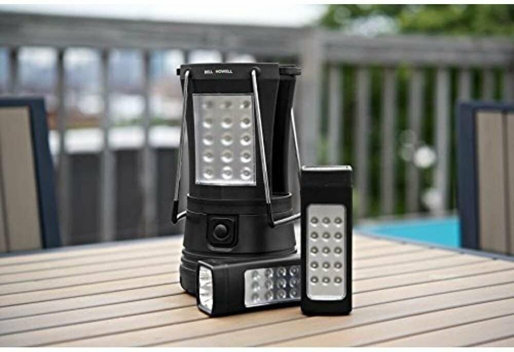 LED Lantern w/ 2 Flashlights & Compass - Gallery 3