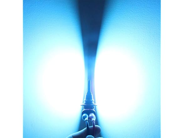 Alla Lighting 8000K Ice Blue LED H10 9140 Upgrade