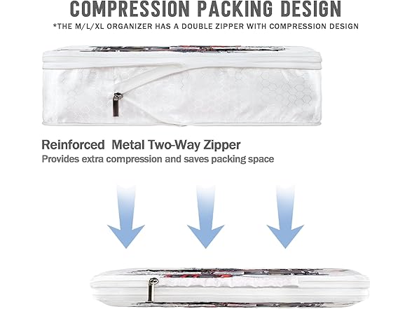 beautype 6 Set Compression Packing Cube