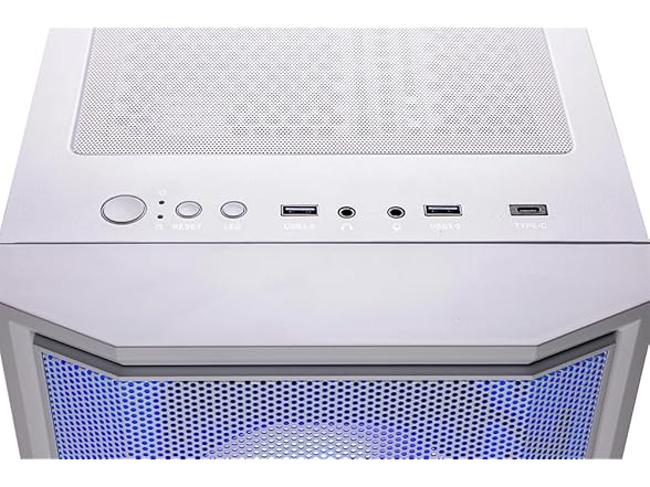 Skytech Gaming Archangel Desktop PC, Ryzen 5 5500 3.6 GHz (4.2GHz), NVIDIA RTX 3050 6GB, 1TB NVMe SSD, 16GB DDR4 RAM 3200, 650W Gold PSU, Wi-Fi, Win 11 (Open Box)
