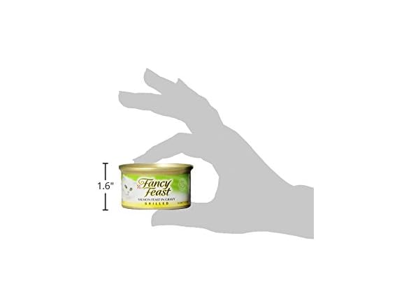 1CT Fancy Feast Cat Food Grilled Salmon Feast