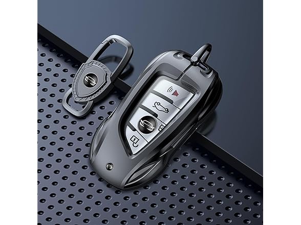 Zinc Alloy Metal Car Key Fob Case