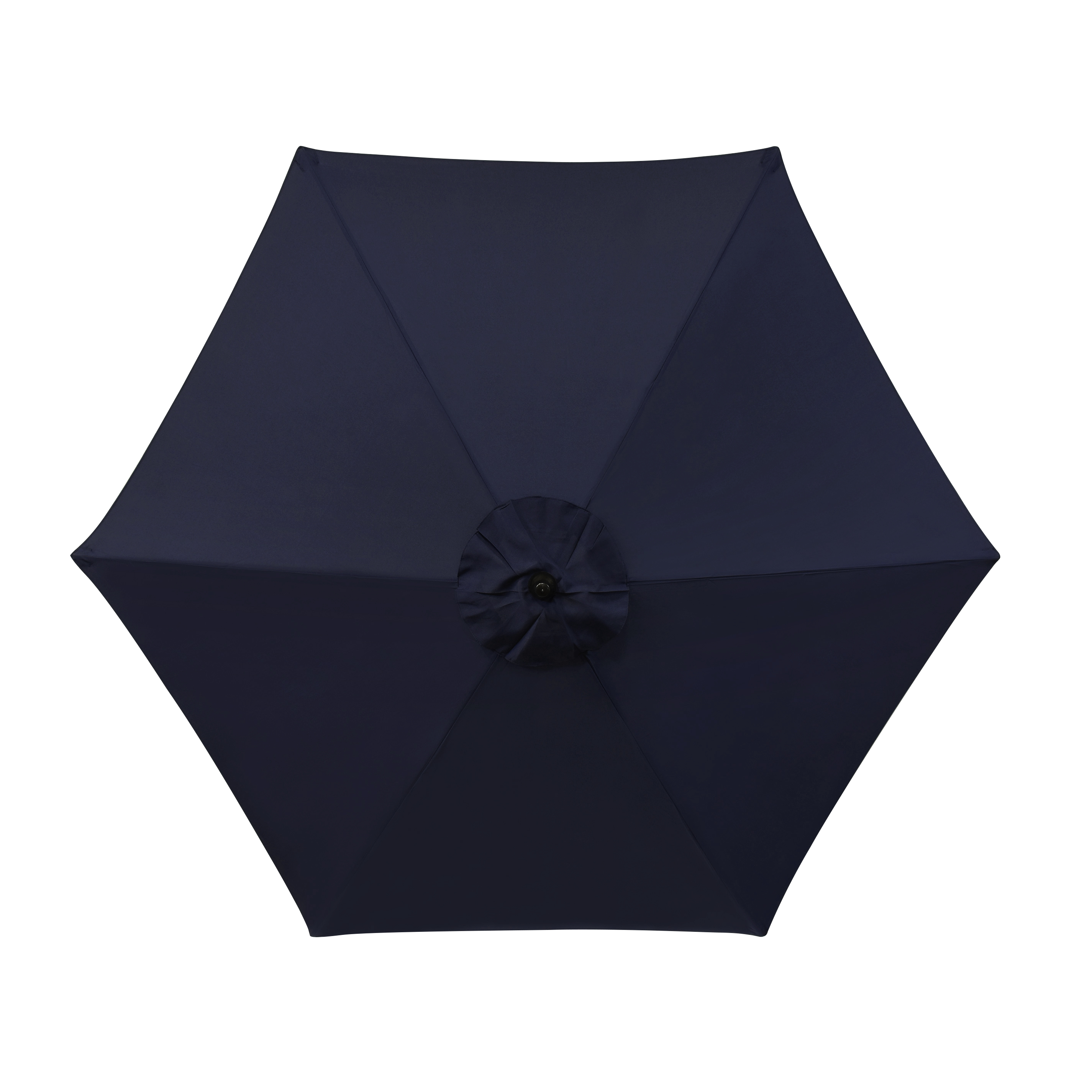7' Rd. Steel Market Patio Umbrella, Push Lift - Gallery 8