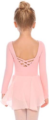 Girls Classic Long Sleeve Dance Dress