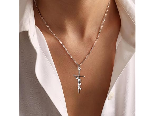 COTATI Faith Cross Necklace Jewelry