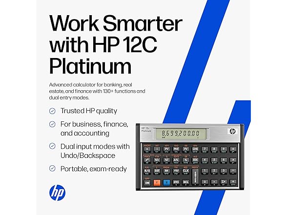 HP HP 12C PLATINUM HP 12C PLATINUM
