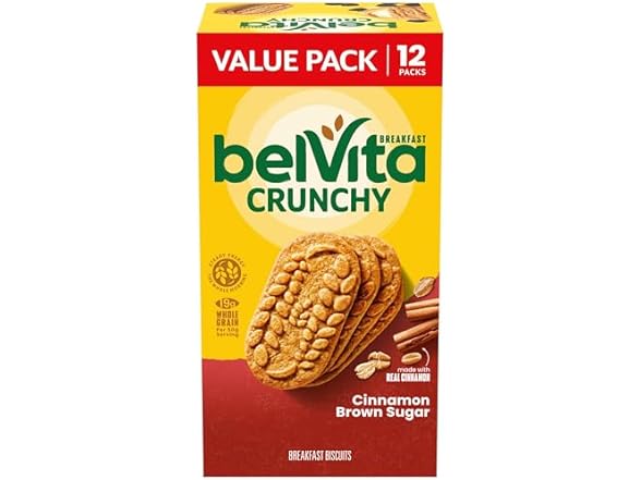 12PK belVita Cinnamon Brown Sugar Breakfast Biscuits