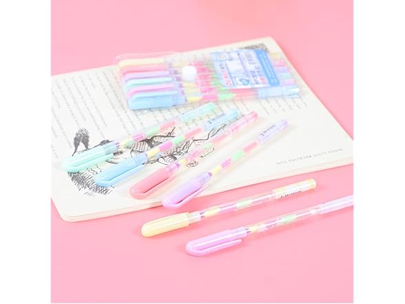 BIWONUI XIANNV Rainbow Pens Kawaii Color