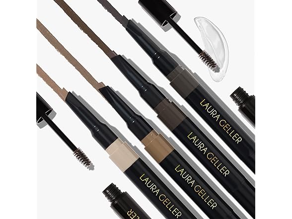 LAURA GELLER NEW YORK Sculpt-n-Stay Waterproof Brow Pencil & Gel- Taupe