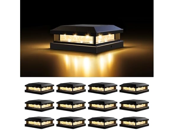 Brightever Solar Post Cap Lights