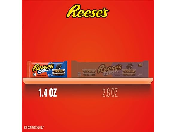 Reeses Oreo Milk Choc White Creme 24ct
