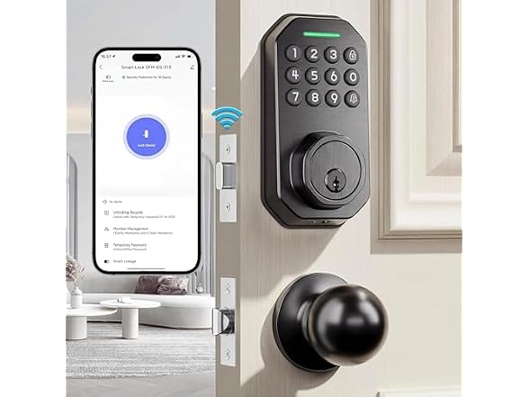 Ulecoce Keyless Entry Door Lock