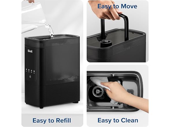 Levoit LUH-O601S-KUS 6L Humidifier Black