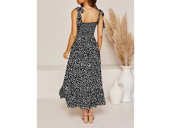 R.Vivimos Women (M) Summer Straps Sleeveless Dress