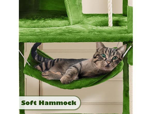 Yaheetech 62.5inches Cat Tree Cat Tower