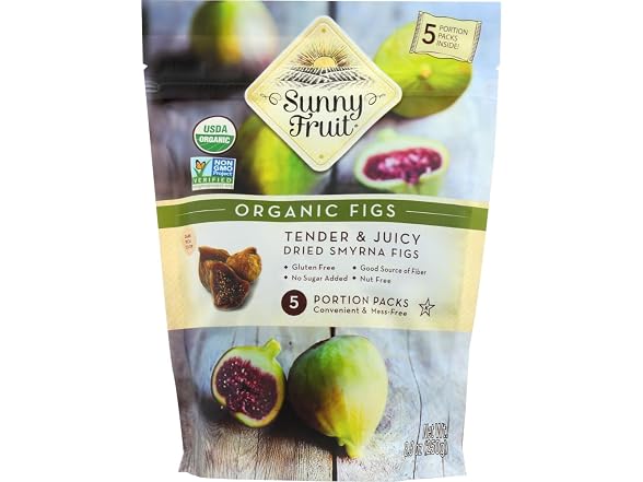 Sunny Fruit Dried Smyrna Figs Single Pouch