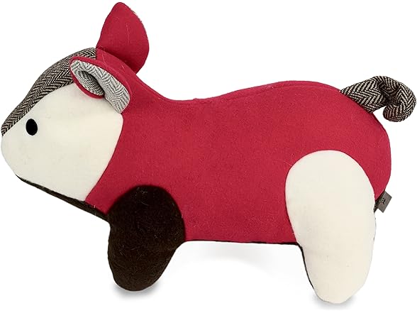 Martha Stewart Fleece Pig Dog Toy