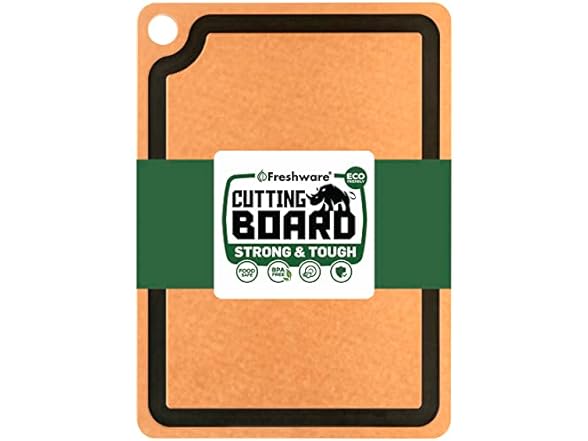 Freshware Cutting Board for Kitchen Dishwasher Saf