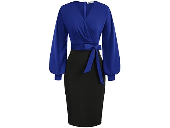 Grace Karin Women (L) Pencil Midi Long Daily Dress