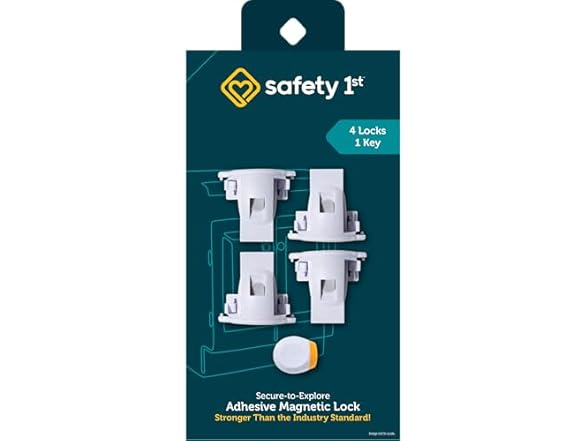 Safety 1st Adhesive Magnetic Cabinet Locks