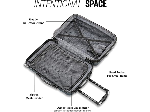 Samsonite B08BX9B5BY Omni 2 Airline Carry-On Luggage